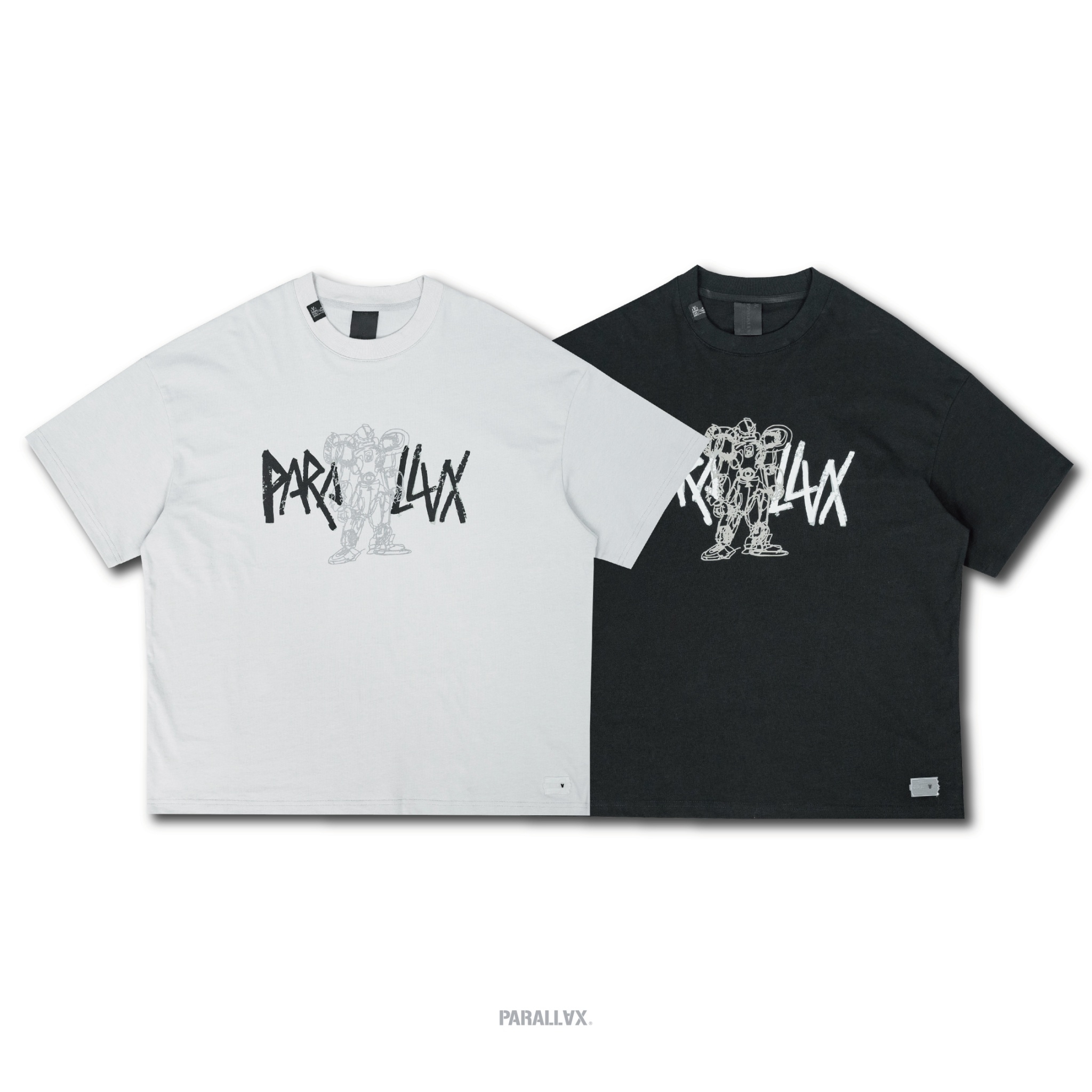 PARALLAX Doodle robot Tee