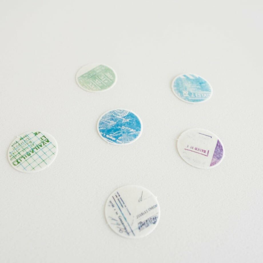 主題 30枚 和紙貼紙包 F-010｜日本 yohaku