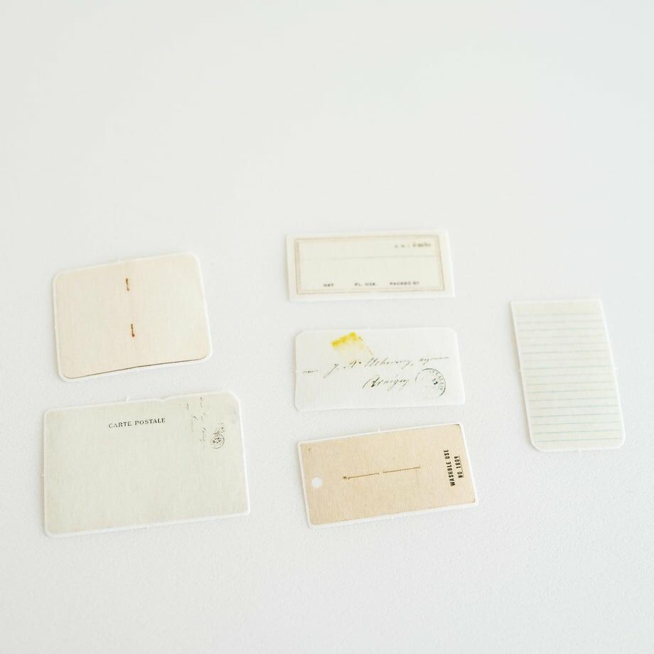 復古 30枚 和紙貼紙包 F-011｜日本 yohaku