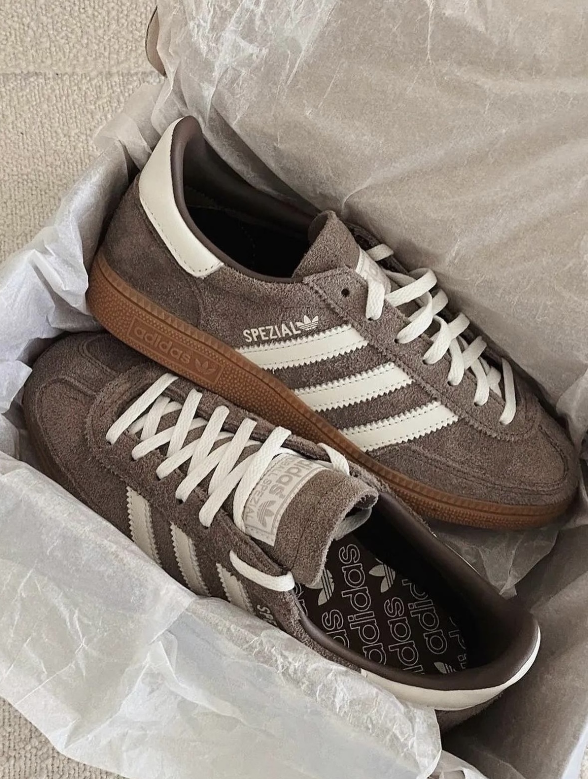零碼現貨出清28公分Adidas Originals Handball Spezial 咖啡焦糖 棕色 麂皮 復古 德訓鞋 IF6490/現貨