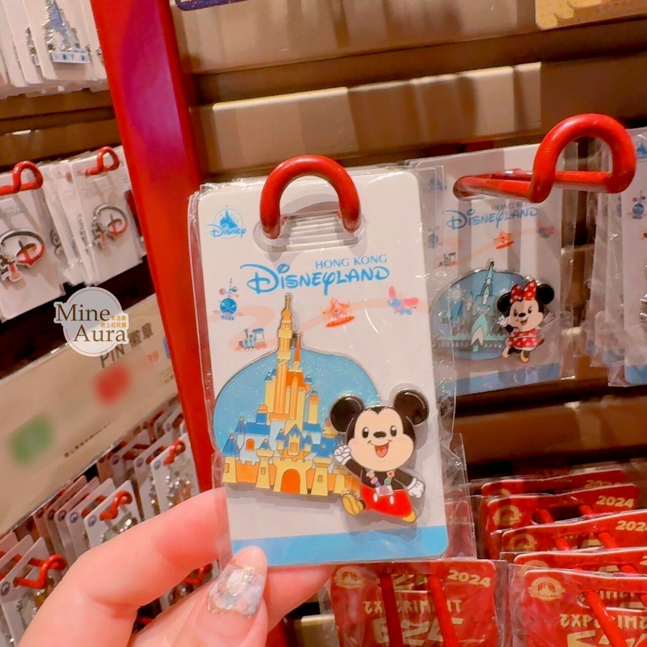 Happy Days 系列 米奇 Mickey 奇妙夢想城堡 造型徽章 PIN -香港迪士尼樂園