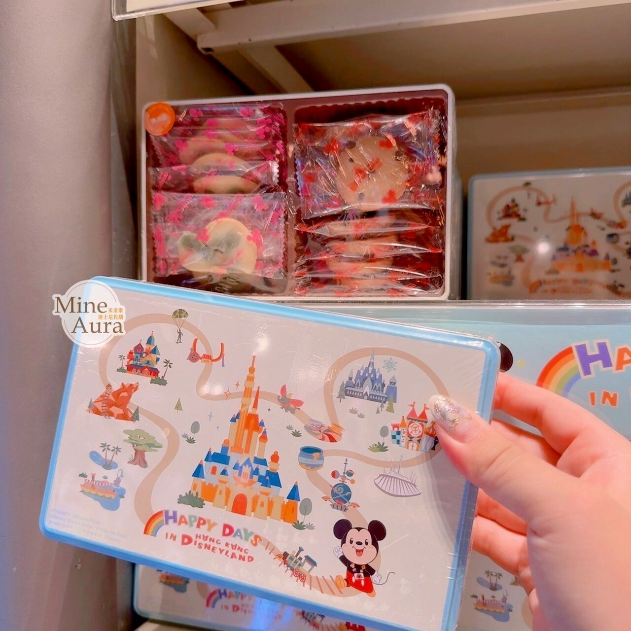 Happy Days 系列 米奇 Mickey 好友集合 曲奇餅乾 鐵盒 禮盒 -香港迪士尼樂園