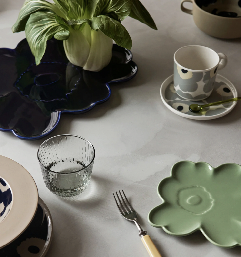 代購現貨 | Marimekko coffee cup 2DL | light grey x sand