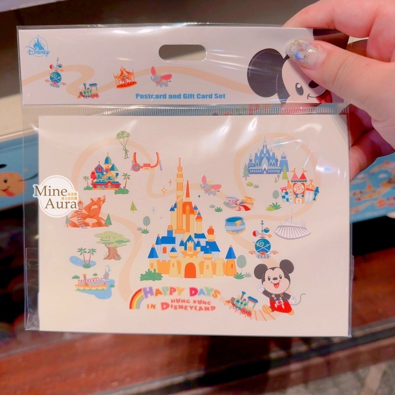 Happy Days 系列 米奇 Mickey 好友集合 明信片組 文具用品 -香港迪士尼樂園