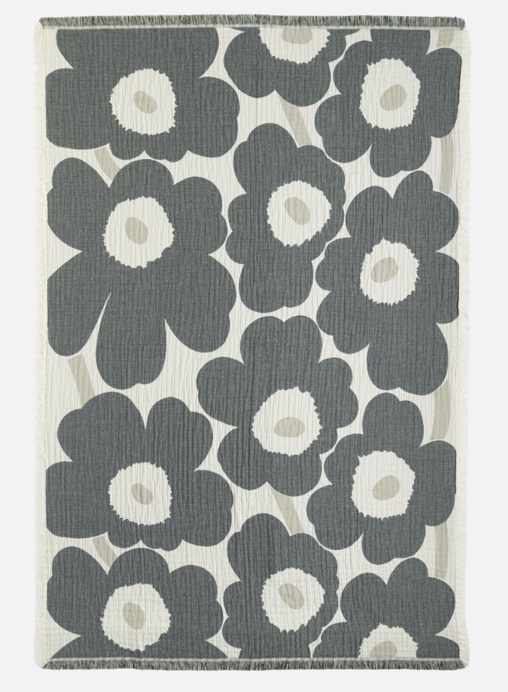 代購現貨 | Marimekko Blanket | charcoal, off white, sand (NEW)
