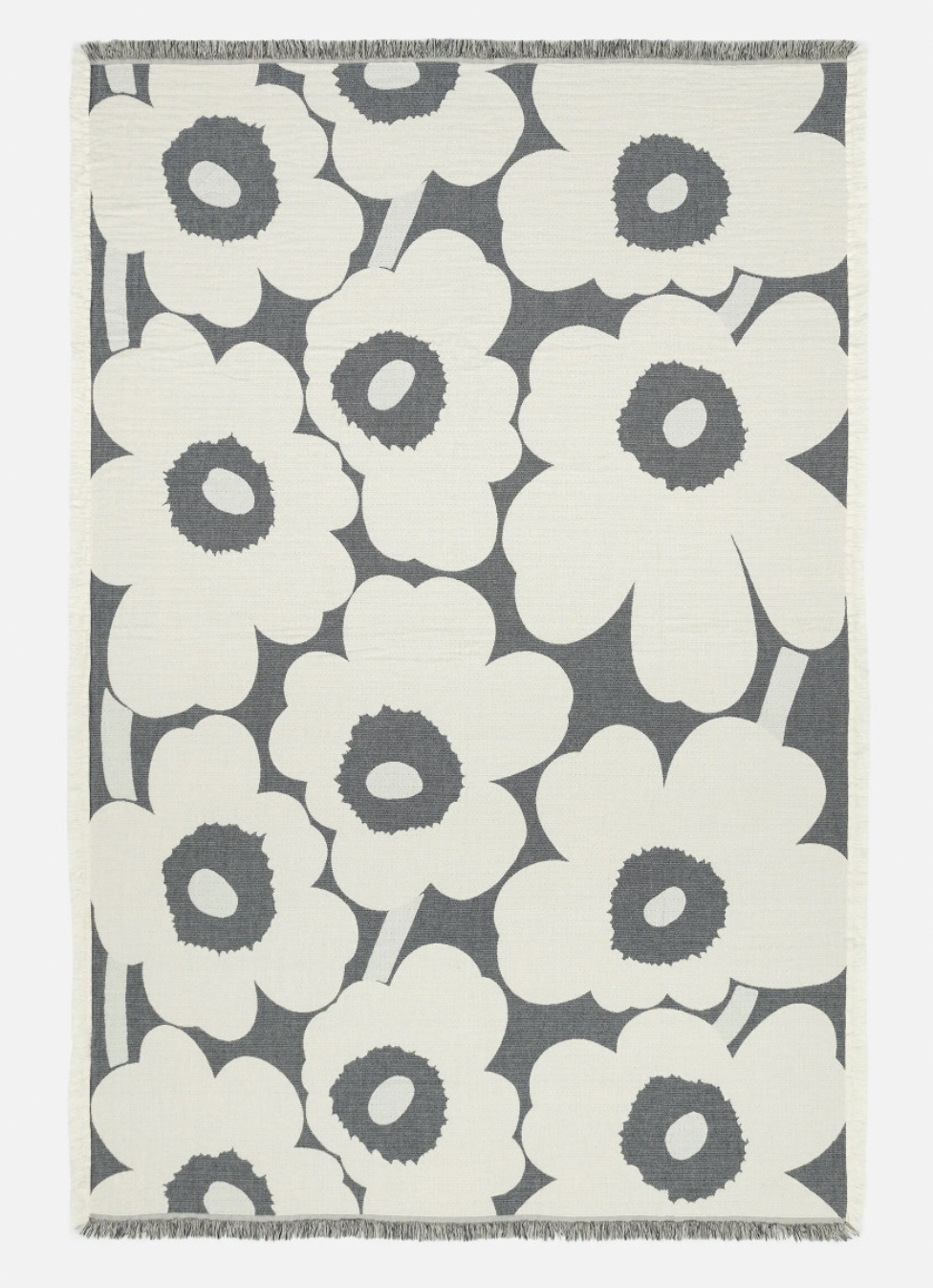 代購現貨 | Marimekko Blanket | charcoal, off white, sand (NEW)