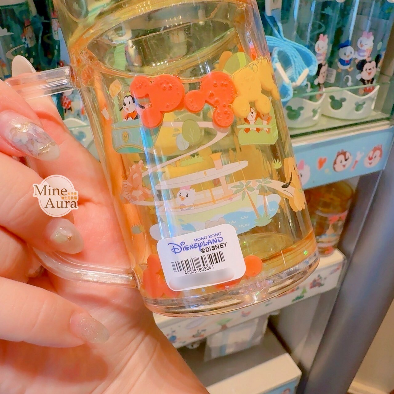 Happy Days 系列 米奇 Mickey 好友集合 圖案 液體設計 水杯 -香港迪士尼樂園