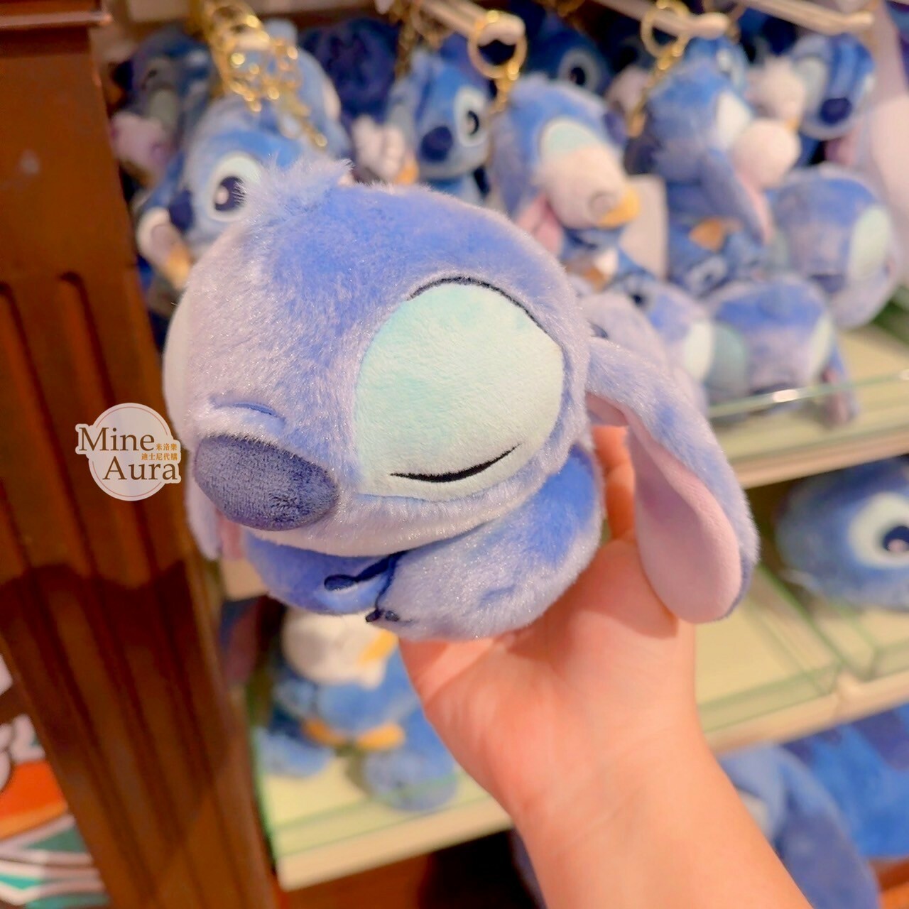 史迪奇 Stitch 海灘日落系列 趴趴 趴姿造型 筆袋 收納袋 星際寶貝 Lilo & Stitch -香港迪士尼樂園