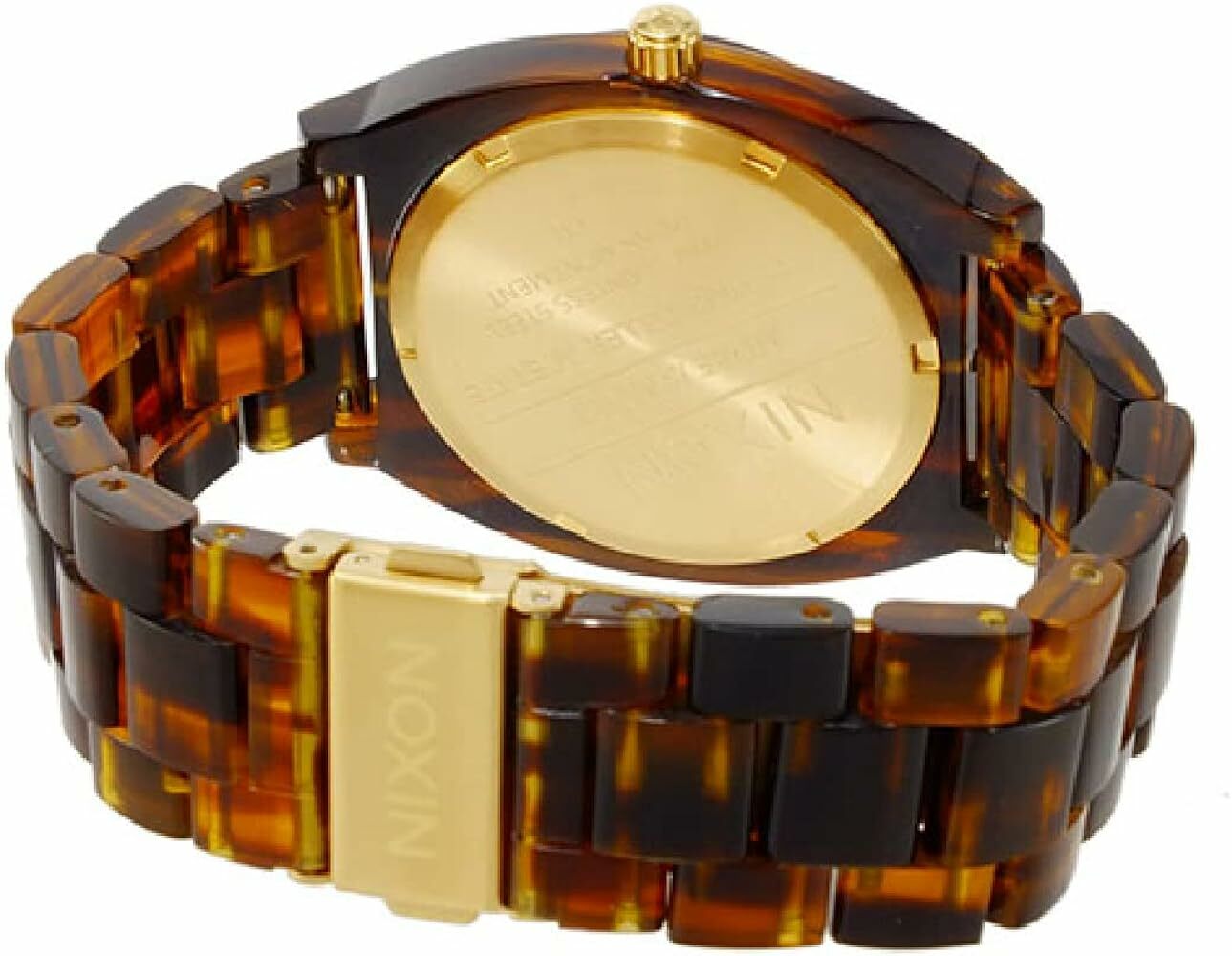 萬年鐘錶 - NIXON 尼克森  衝浪錶   Time Teller  獨特時尚玳瑁紋男錶 / 女錶  A327-1424  錶徑40MM