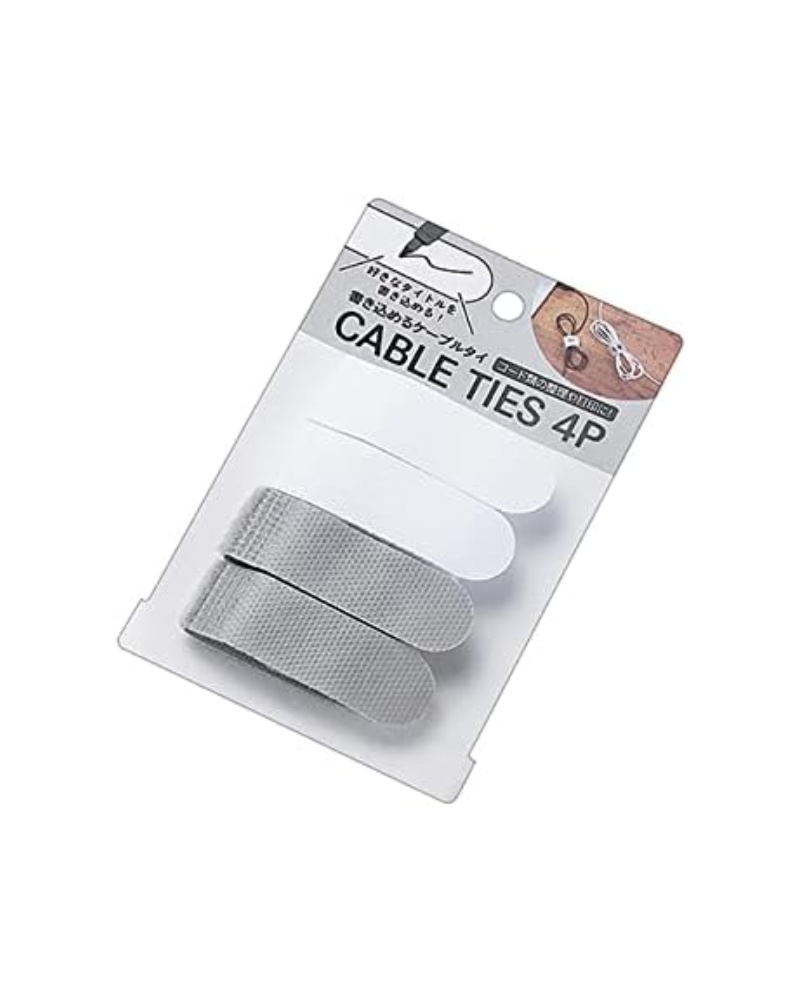 Echo 電線魔術貼收納帶 4入