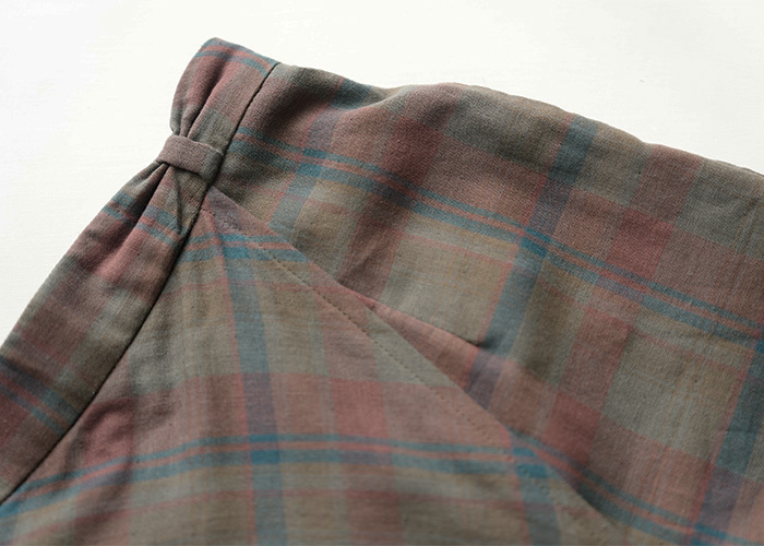 雨後晨曦腰節短褲裙-晚霞