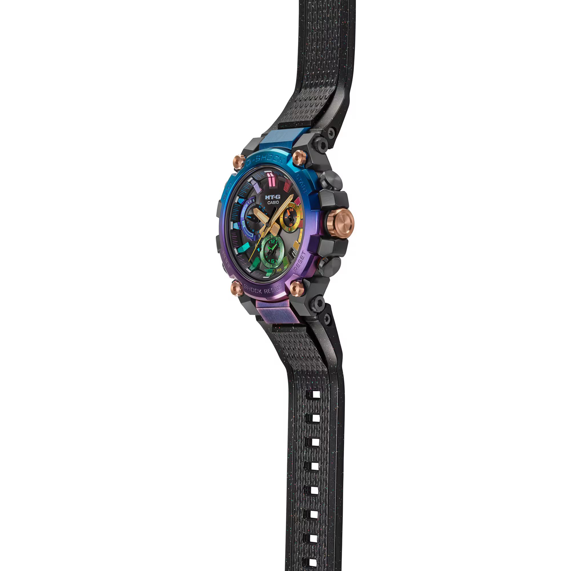 G-SHOCK MT-G系列太空星雲太陽能藍芽電波運動質感男錶MTG-B3000DN-1A