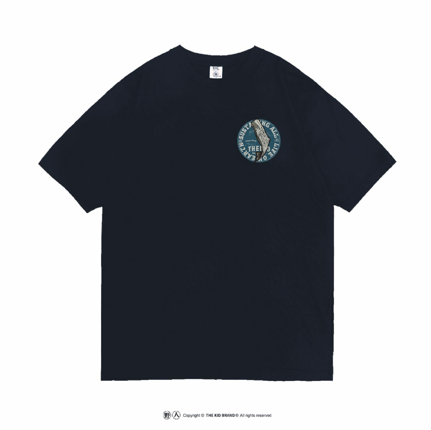 KID ® 海洋動物系列 抹香鯨短T