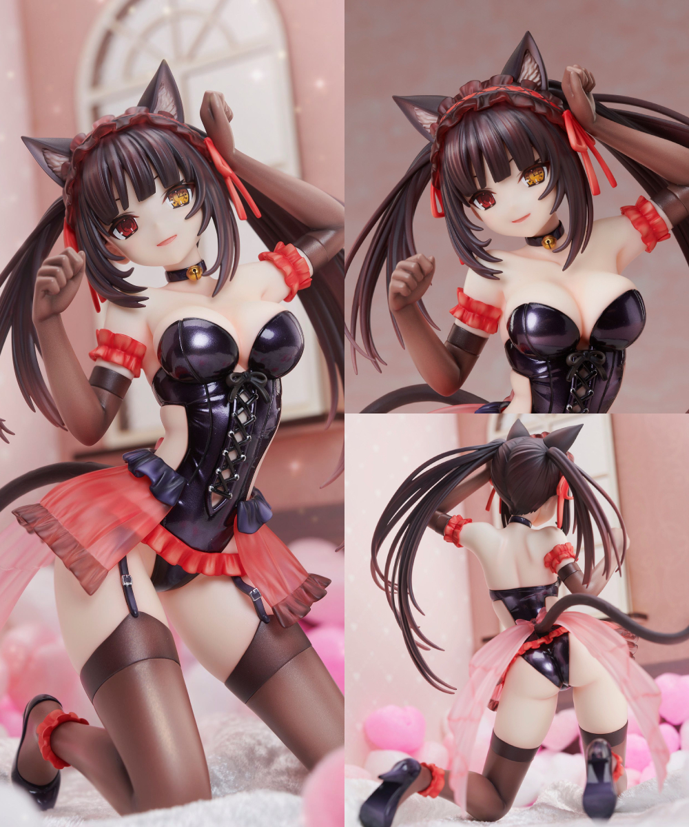 預購-『約會大作戰DATE A BULLET 赤黑新章』原作版 時崎狂三 猫耳ver.【日本進口精品】