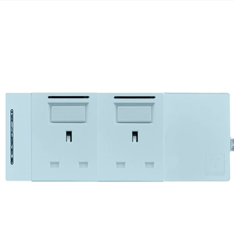 2模組 - 13A + 開關組合｜單色系列｜MY SOCKET 組合拖板