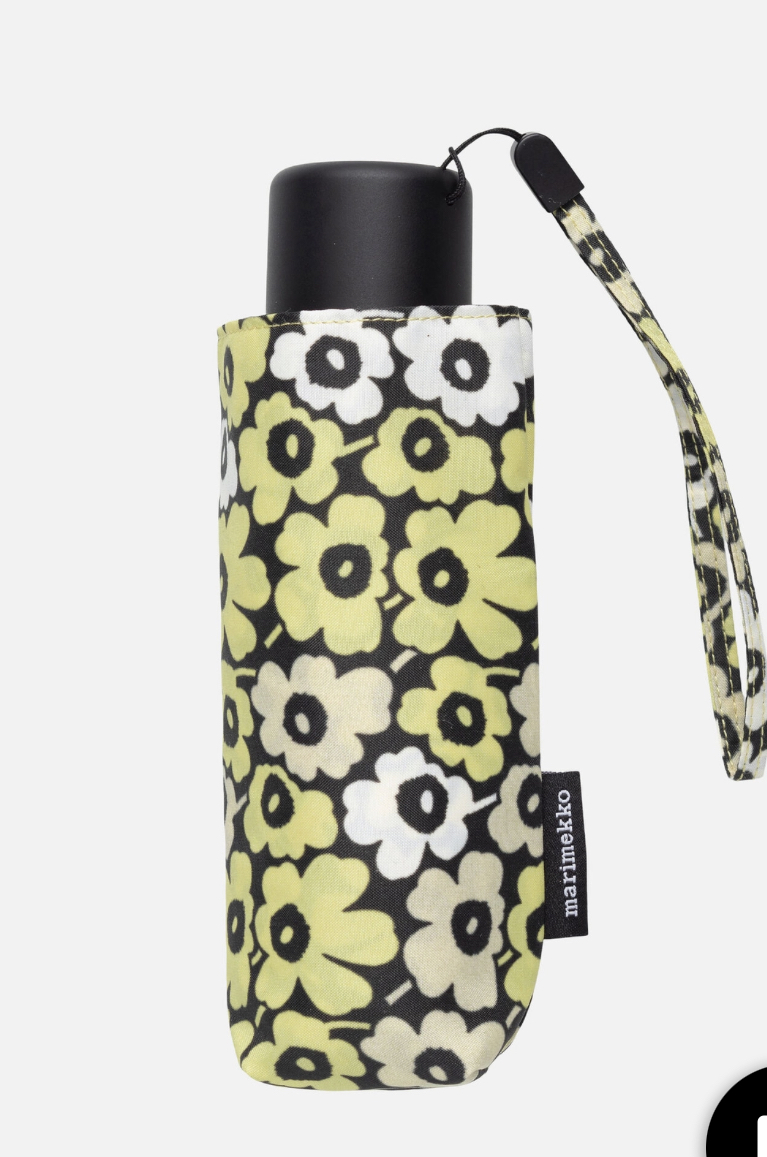 代購現貨 | Marimekko yellow nano Unikko umbrella 縮骨遮