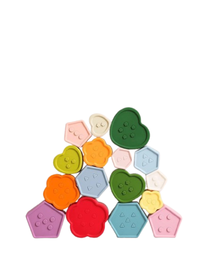 【健智遊戲】矽膠疊疊拼圖板