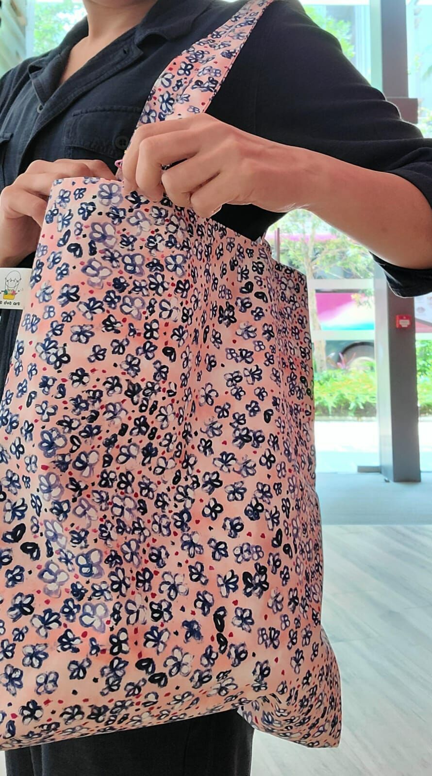 花花圖案環保袋