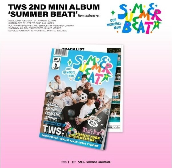 TWS ~ 2ND MINI ALBUM (SUMMER BEAT Our Memories : Now) (Weverse Albums Version)