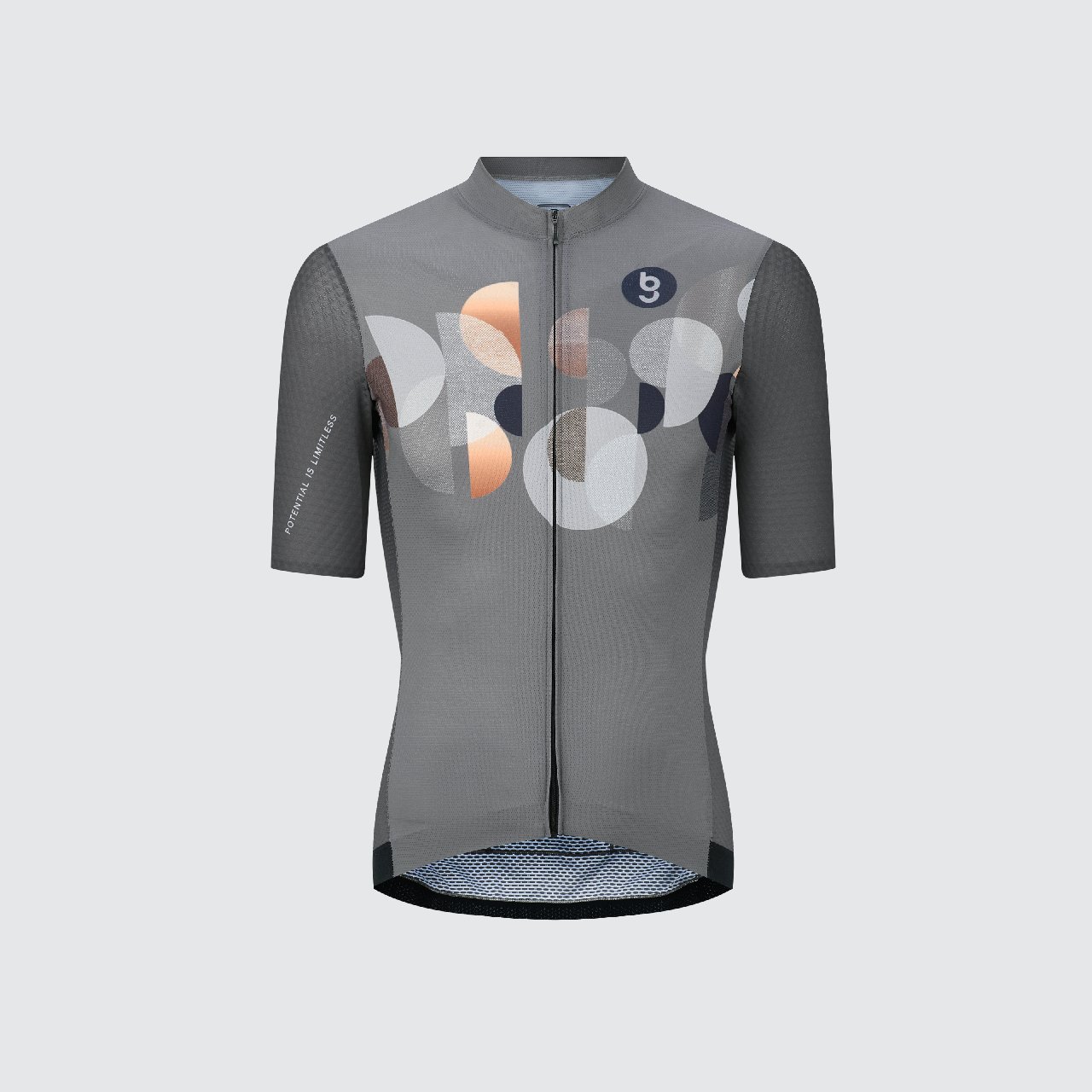 BG Sports Pinnacle Matrix 男裝短袖單車衣 Grey