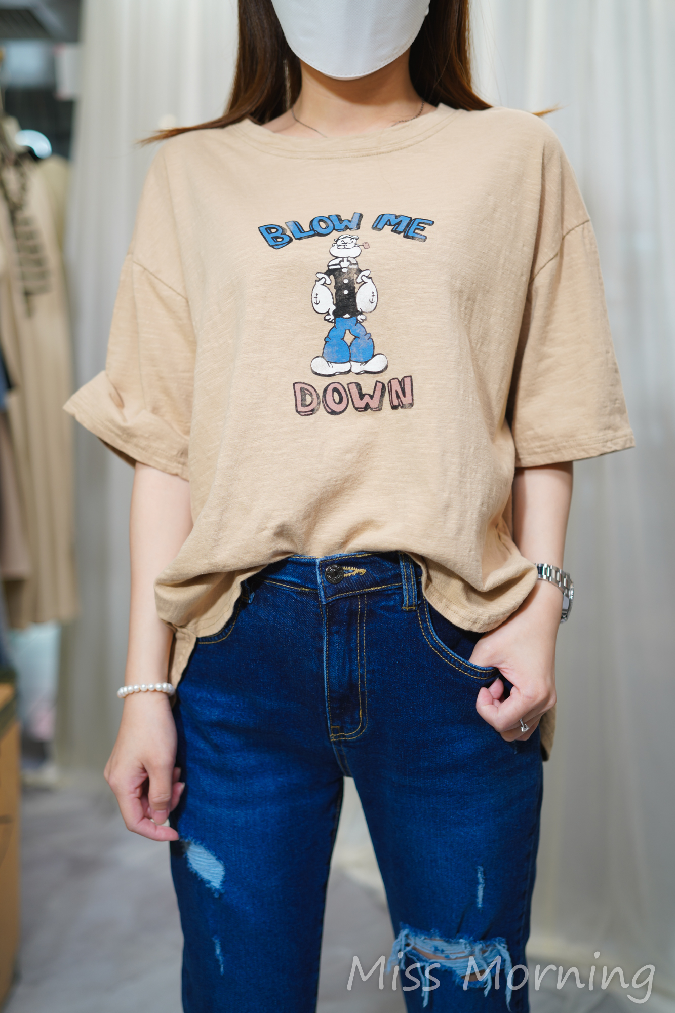 大力水手圖案款上衣(14017)