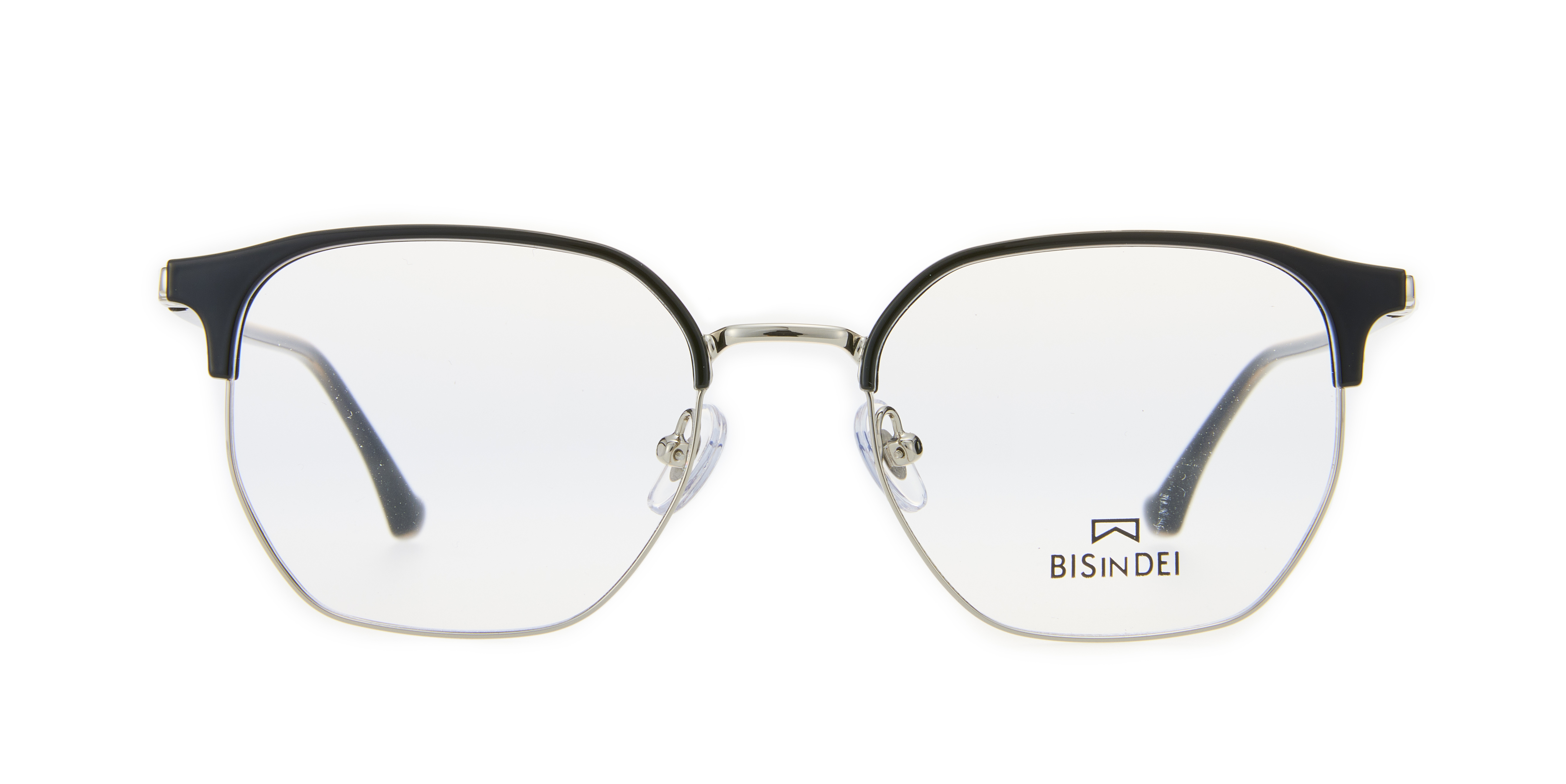 顏值升級眉架多邊框眼鏡-三色可選