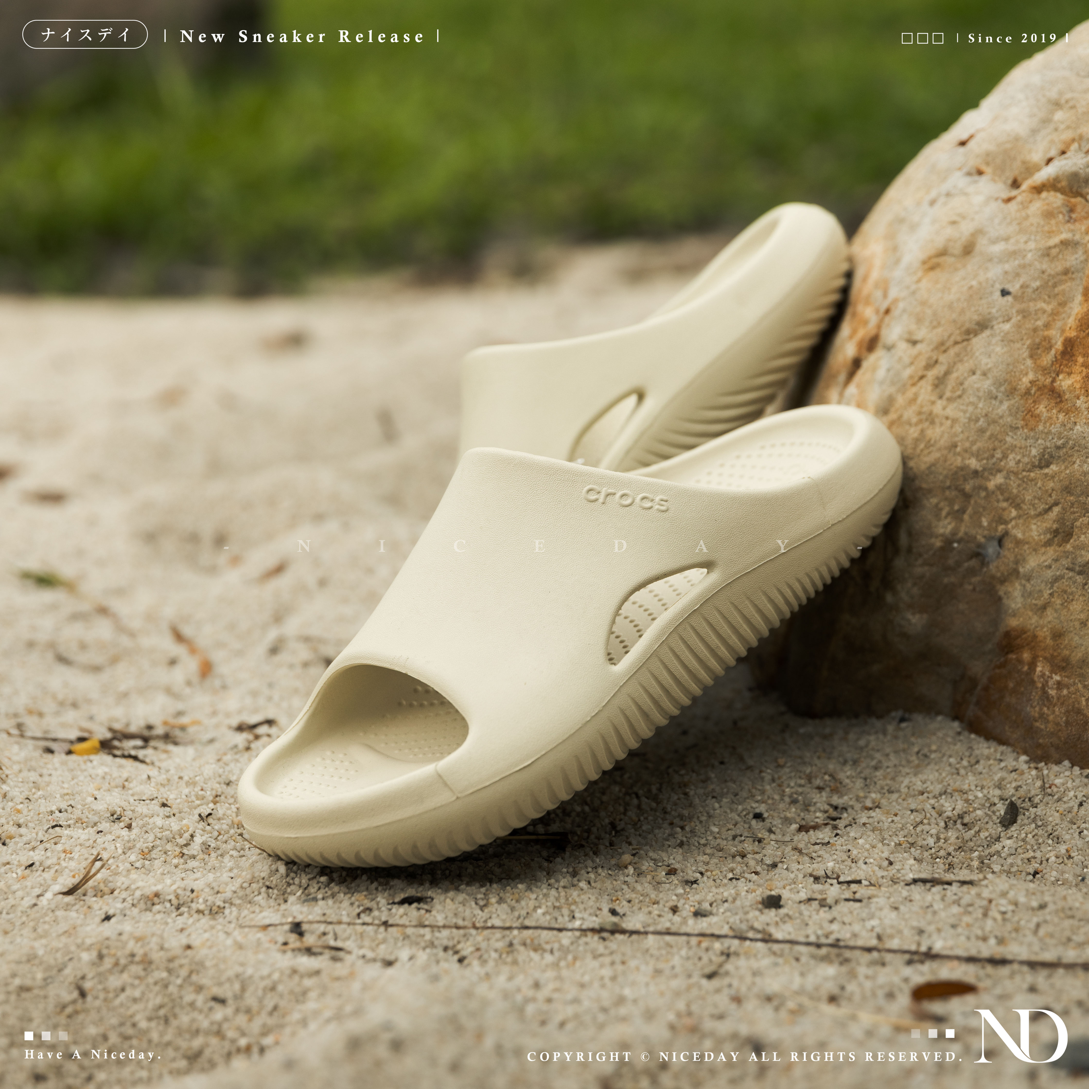 NICEDAY 現貨 Crocs Classic 洞洞鞋 麵包 涼拖 拖鞋 沙色 黑色