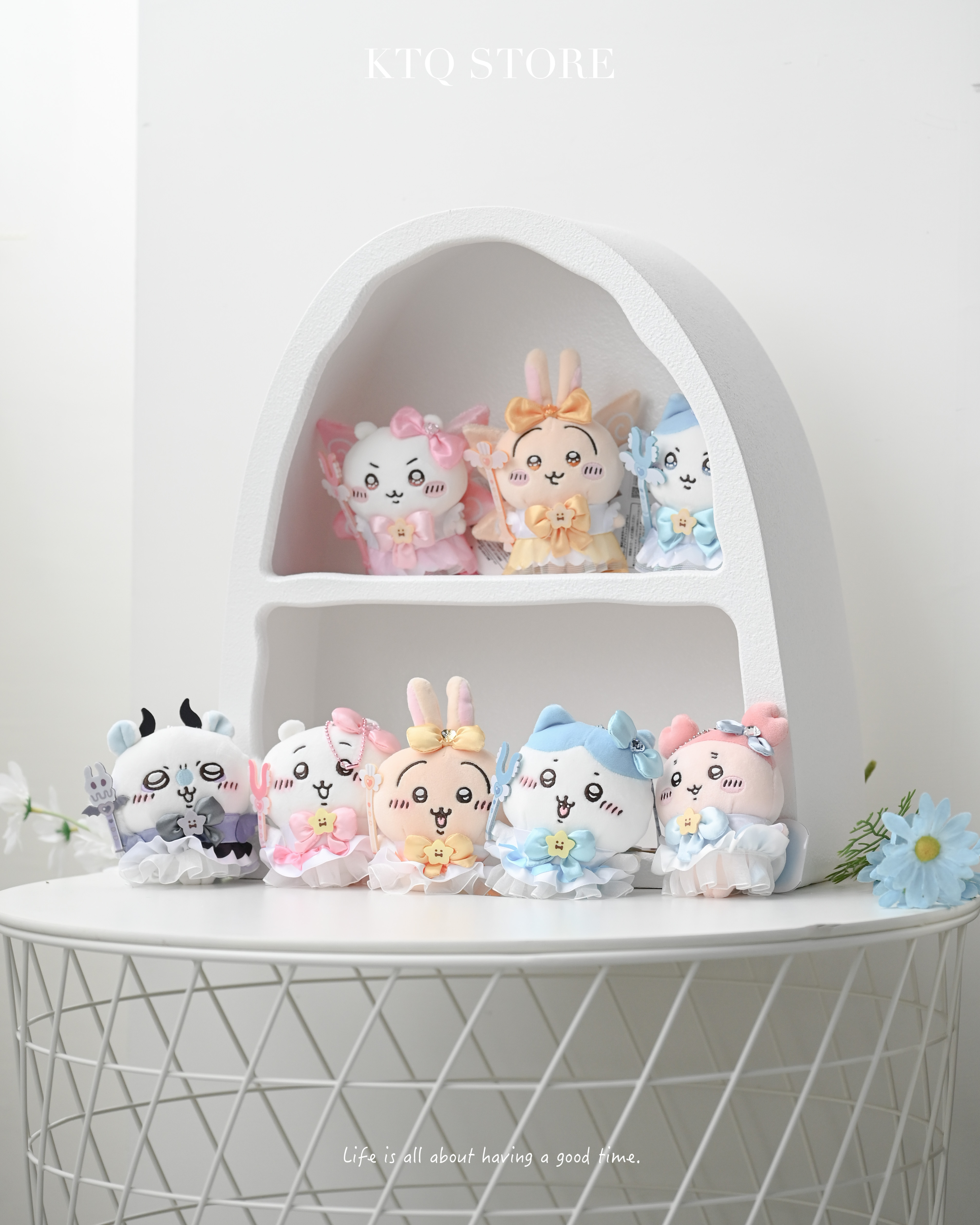 KTQ STORE ‧ 日本 Chiikawa吉伊卡哇 超魔法少女一代二代系列 吊飾