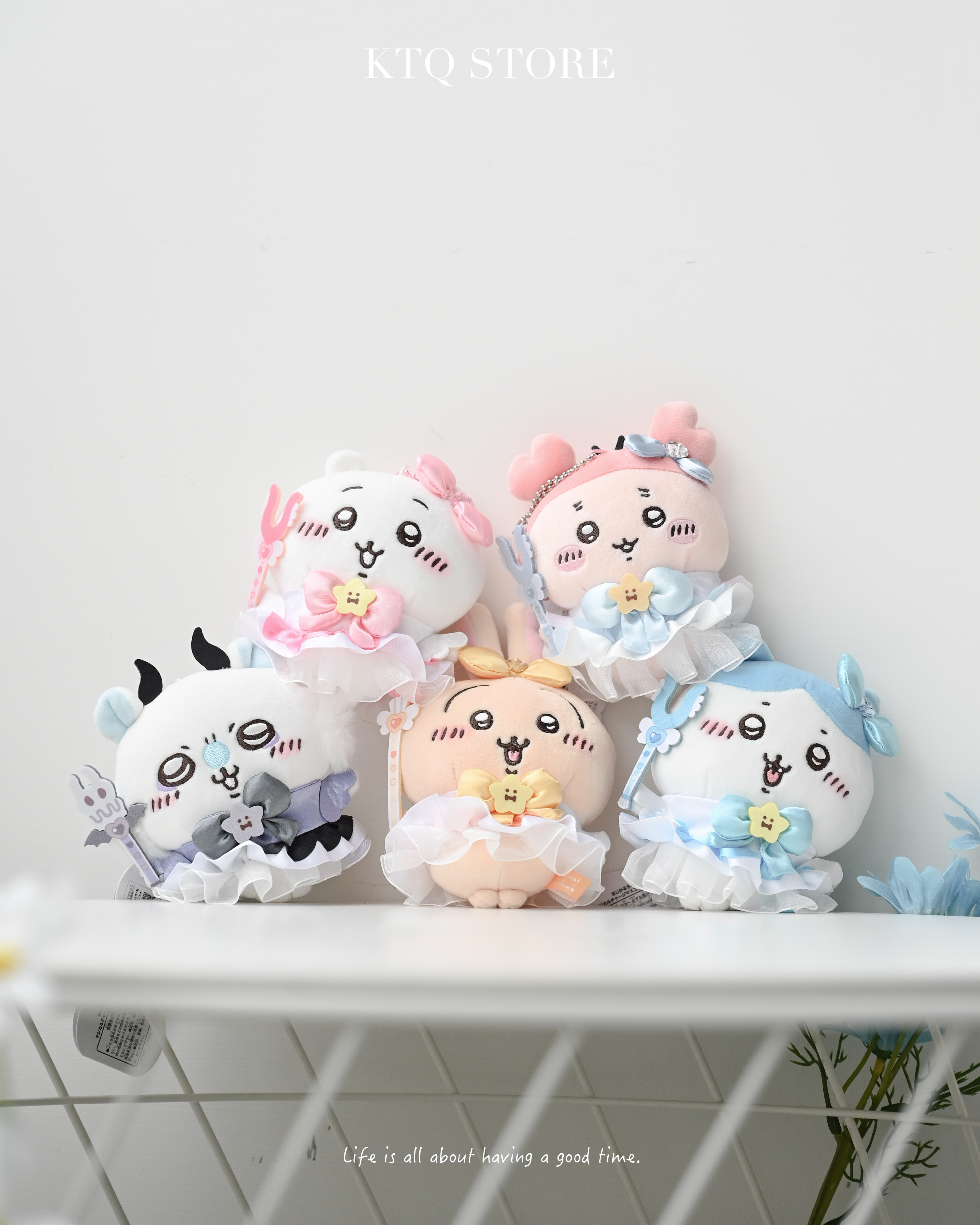 KTQ STORE ‧ 日本 Chiikawa吉伊卡哇 超魔法少女一代二代系列 吊飾