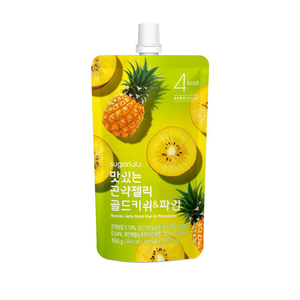 【BK SHOP】蒟蒻果凍飲-奇異果鳳梨口味150G