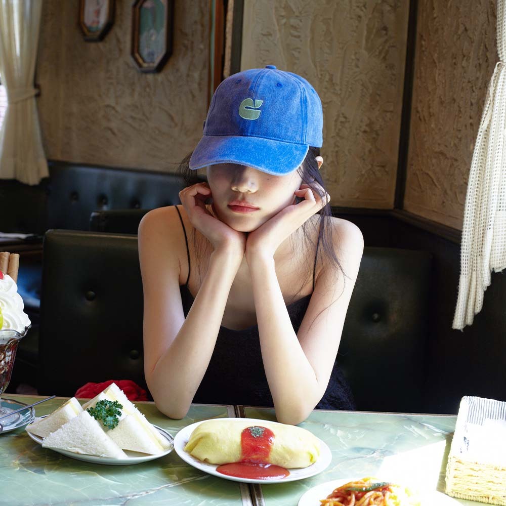 韓國限定🇰🇷 CARLYN NEW LOGO WASHED CAP 老帽 水洗 棒球帽 KARINA同款 劉知珉 柳智敏 / 預購