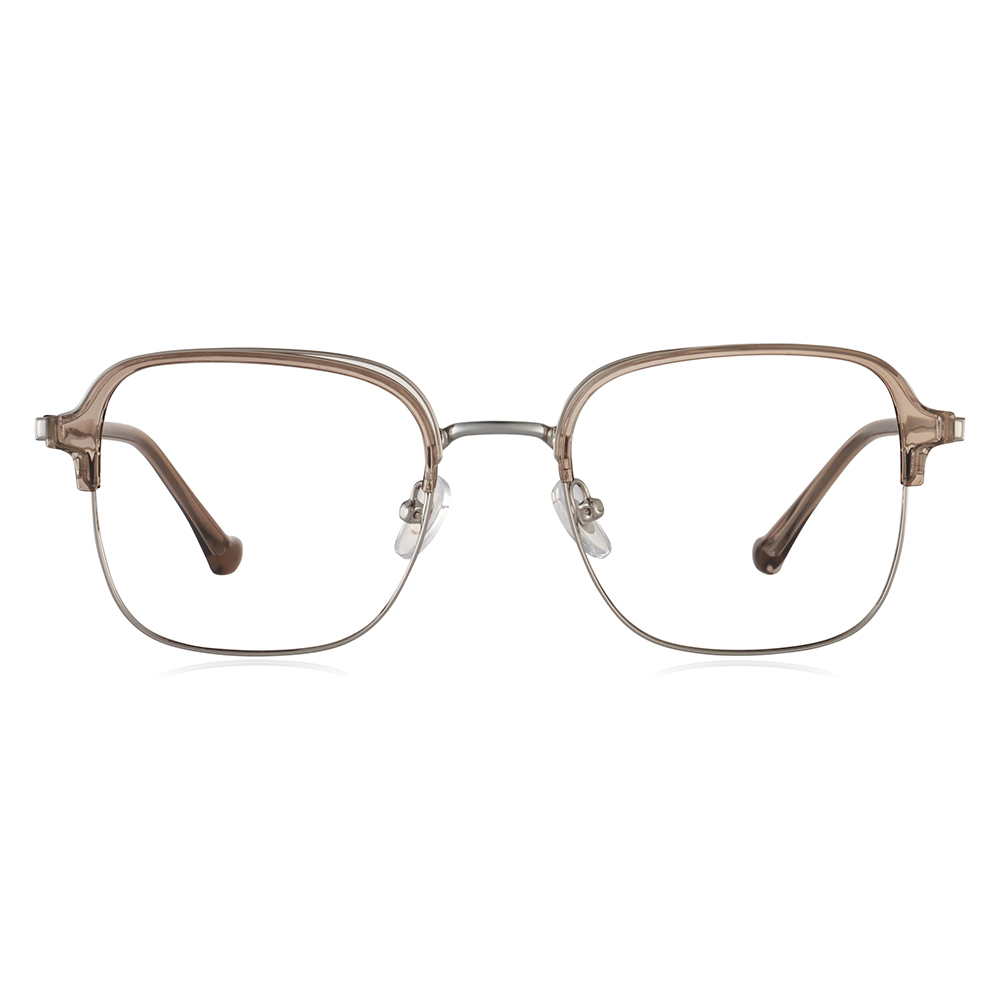 勇於嚐試改變不一般眉架款方框眼鏡-三色可選