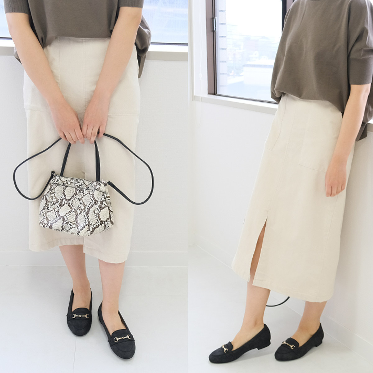 女款鑲鑽樂福鞋 超好走女鞋