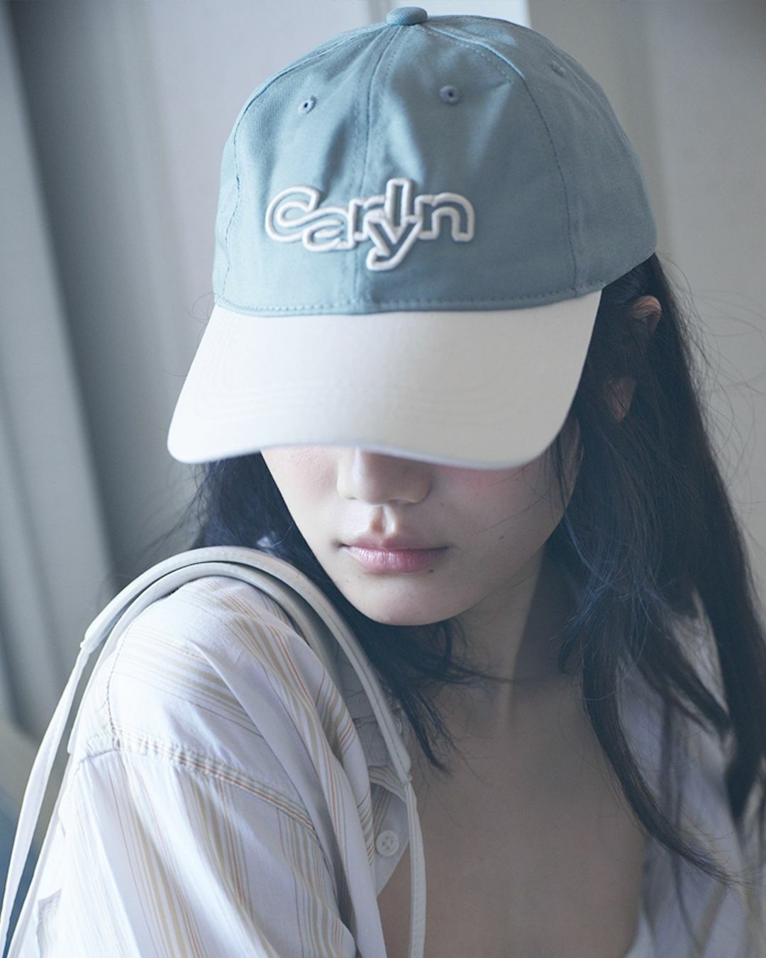 韓國限定🇰🇷 CARLYN Volume Logo 老帽 棒球帽 撞色 刺繡 / 預購