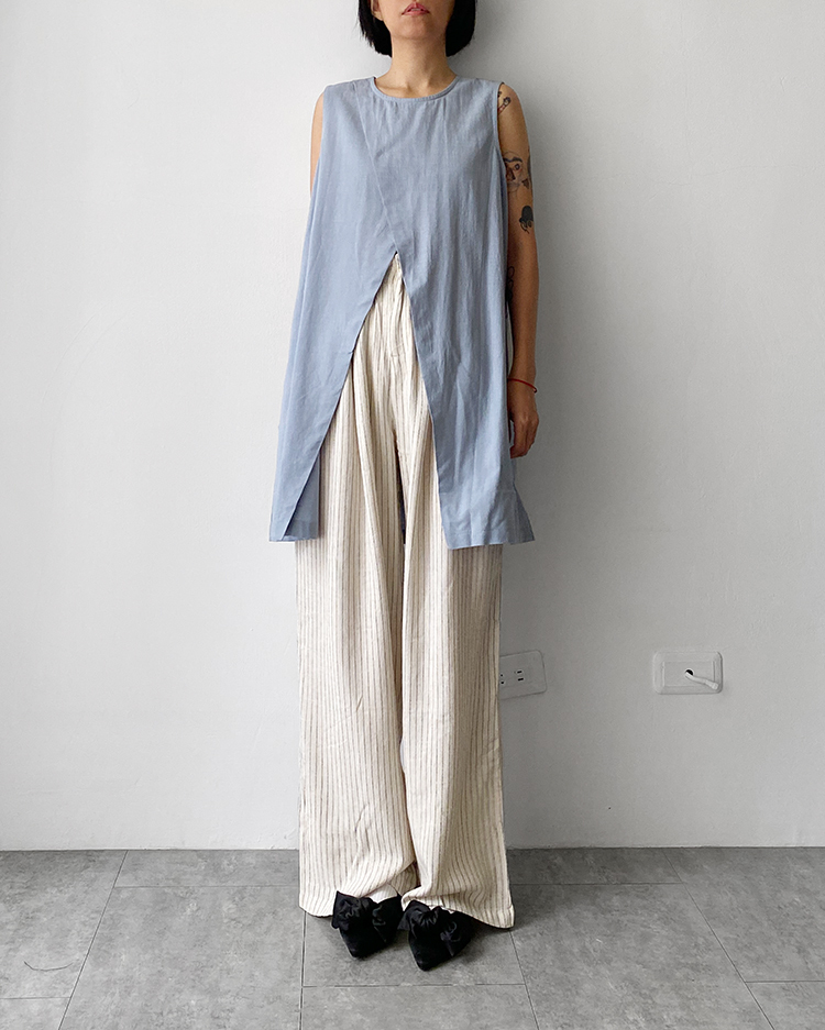 MFT-2564 開叉長版背心