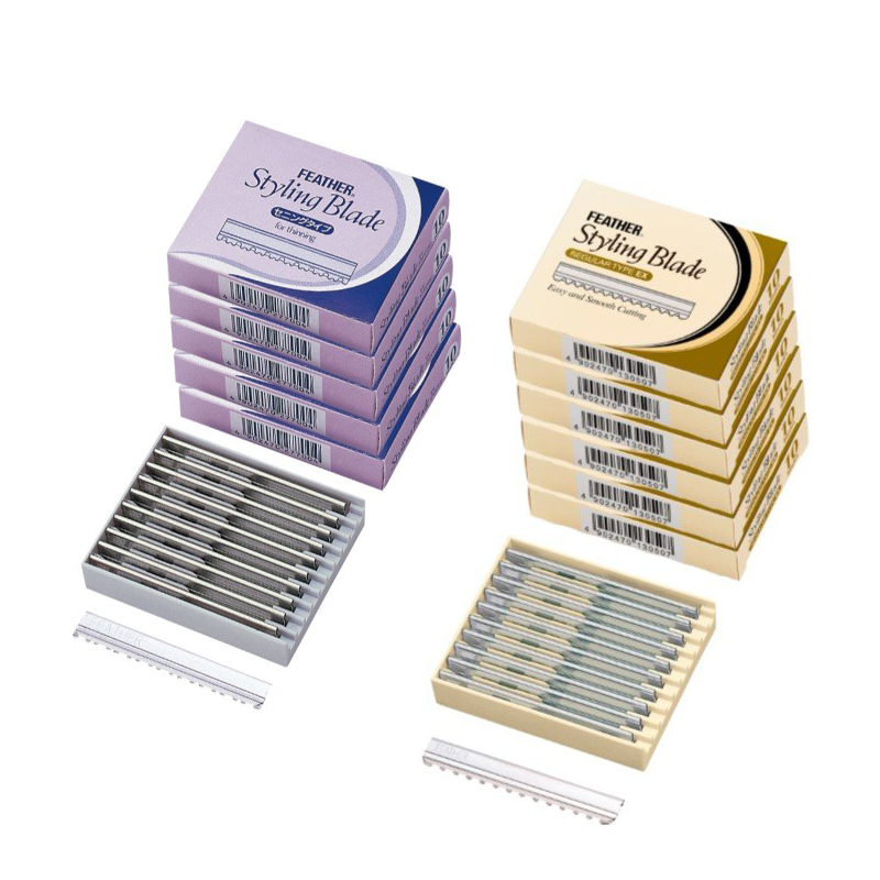 日本羽毛削刀刀片 (10片入)