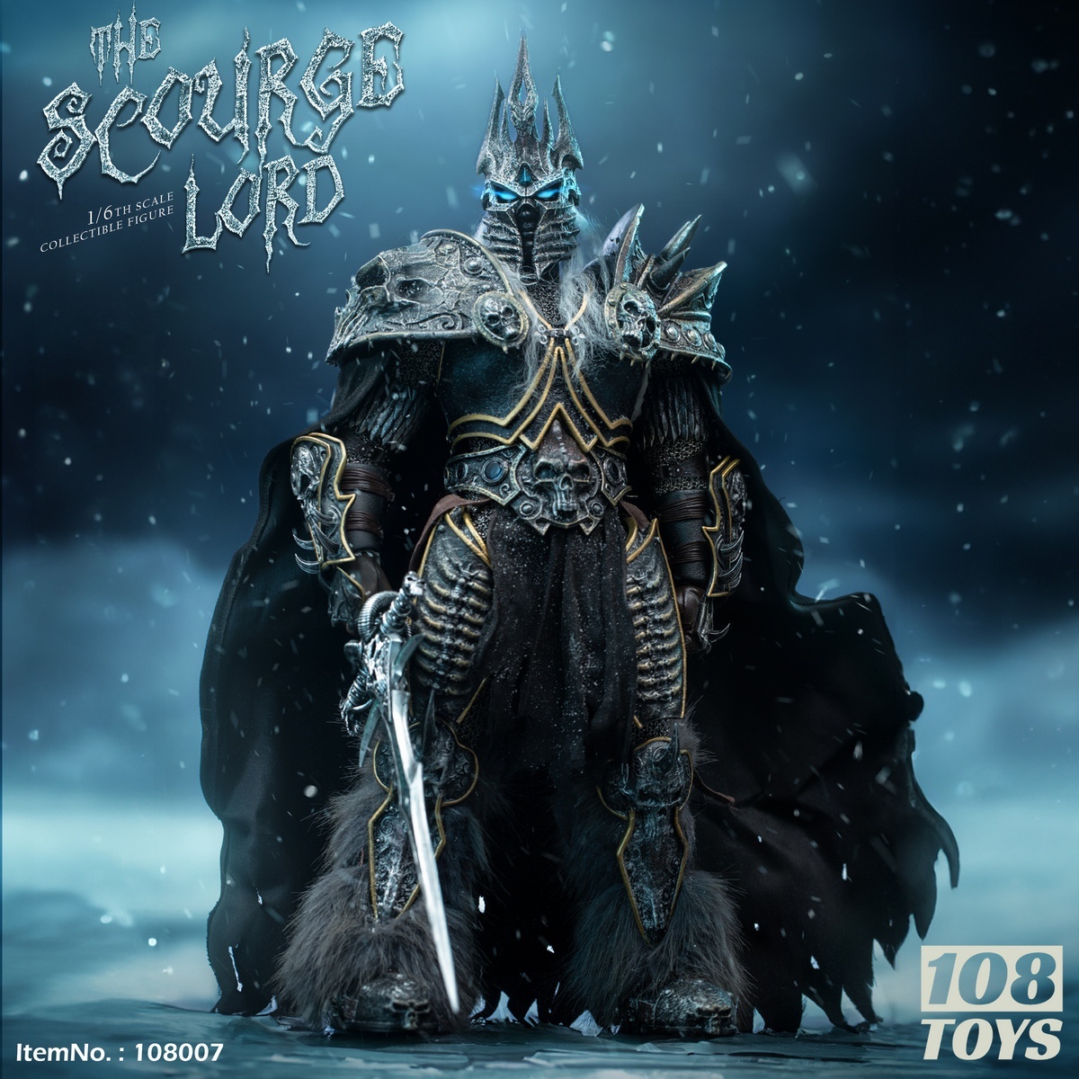 108Toys 108007 1/6  Frozen Demon King Moving Doll （現貨）