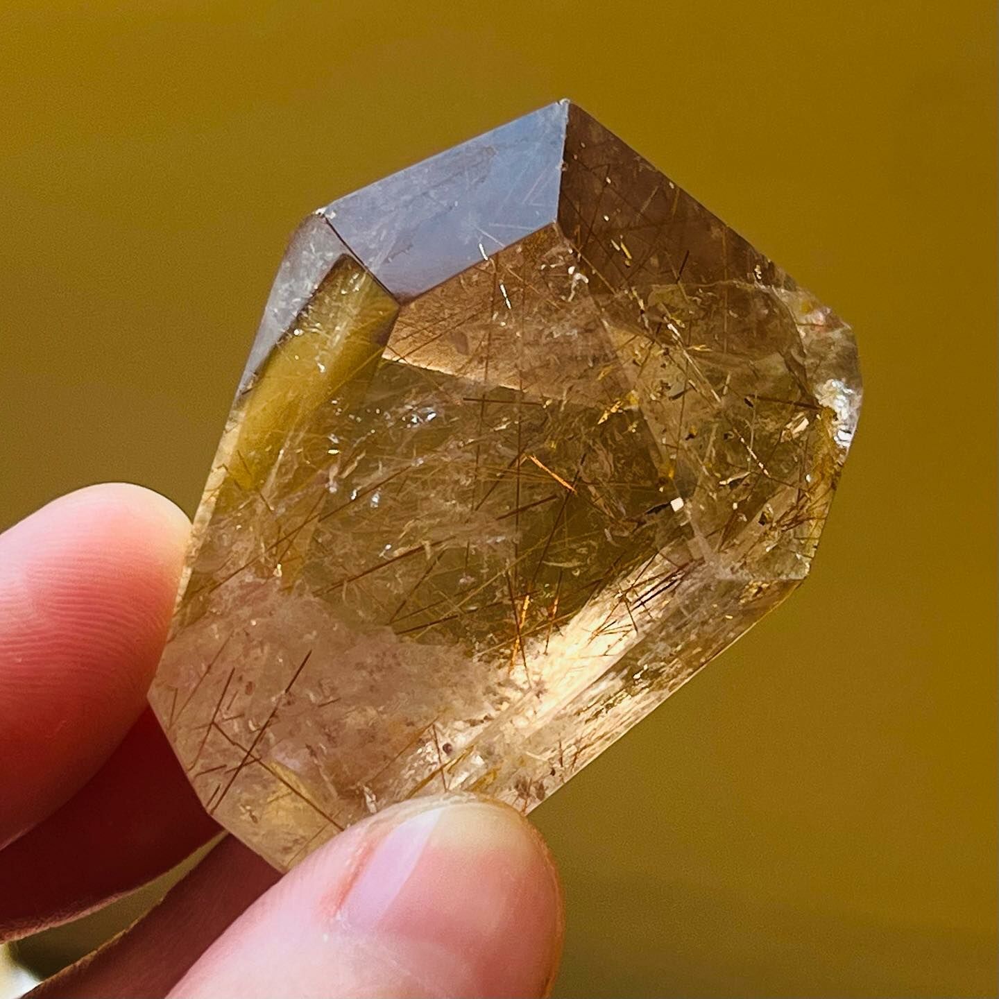 [原石] 紅銅髮晶 水晶擺件