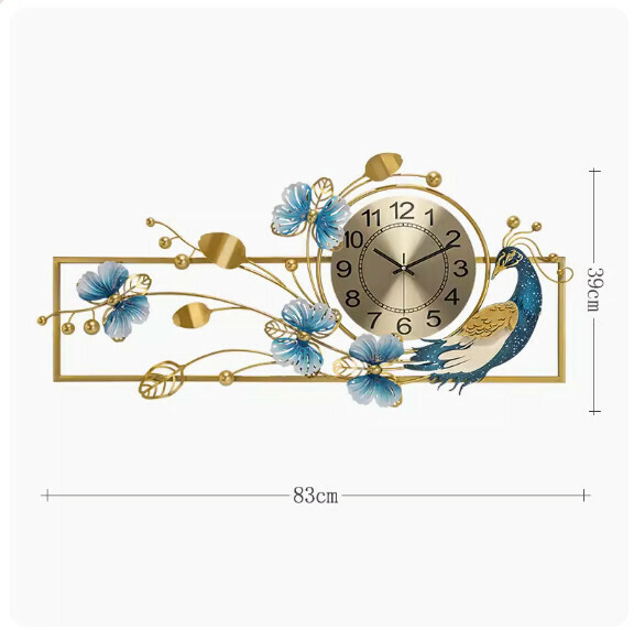 Hot recommended wall clock [88192-horizontal style]