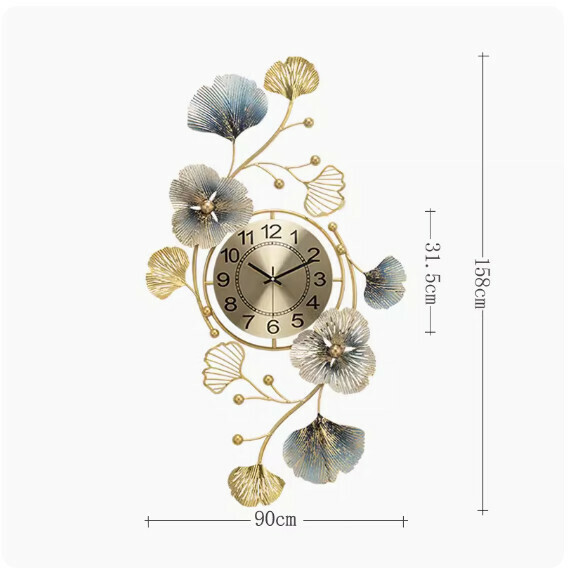 Hot recommended wall clock [90*158CM] [8879 Vertical Supreme Edition]