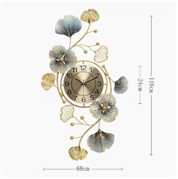 Hot recommended wall clock [68*118CM] [8879 vertical version flagship version]