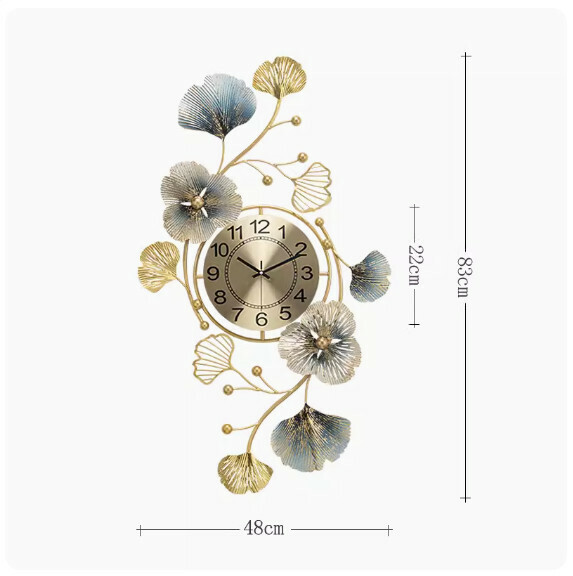 Hot recommended wall clock [48*83CM] [8879 vertical style]