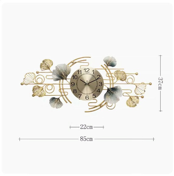 Hot recommended wall clock [8876 horizontal style]