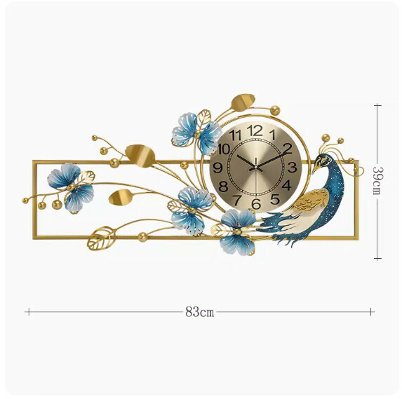 Hot recommended wall clock [88192 horizontal style]