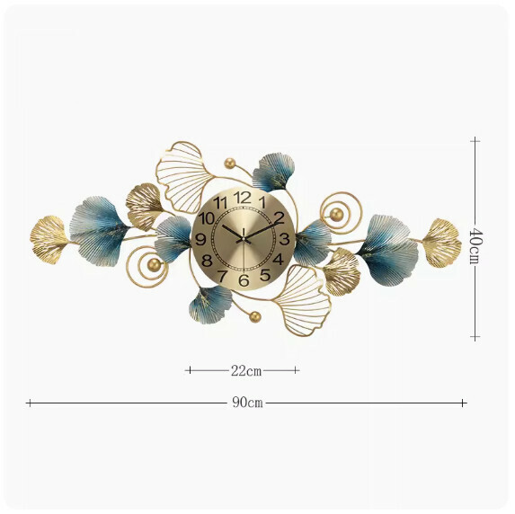 Hot recommended wall clock [8875 horizontal style]