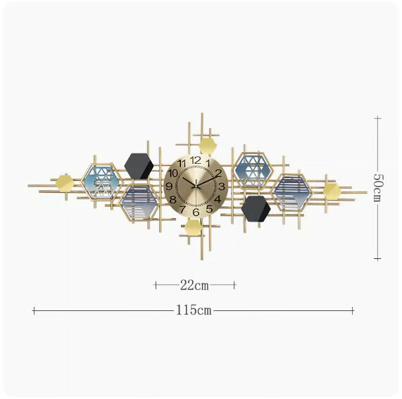 Hot recommended wall clock [88112 horizontal style]