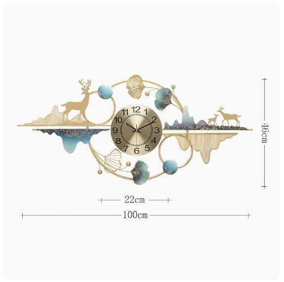Hot recommended wall clock [88110 plus size]