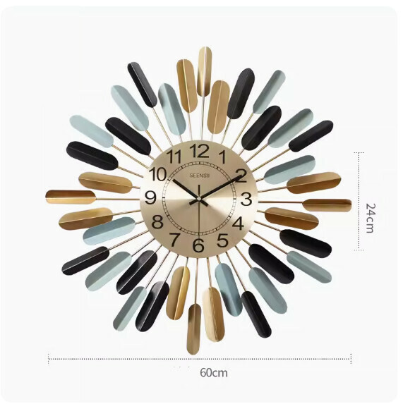 Hot Recommended Wall Clock [Colorful Medium Size]