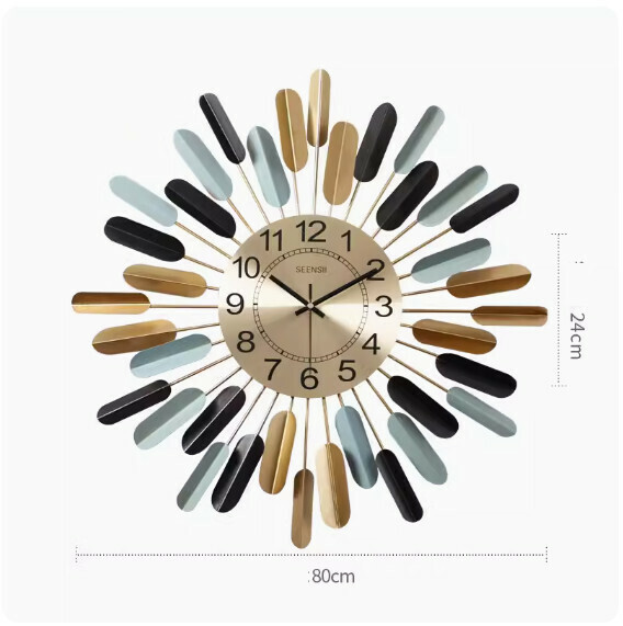 Hot Recommended Wall Clock [Colorful Large Size]