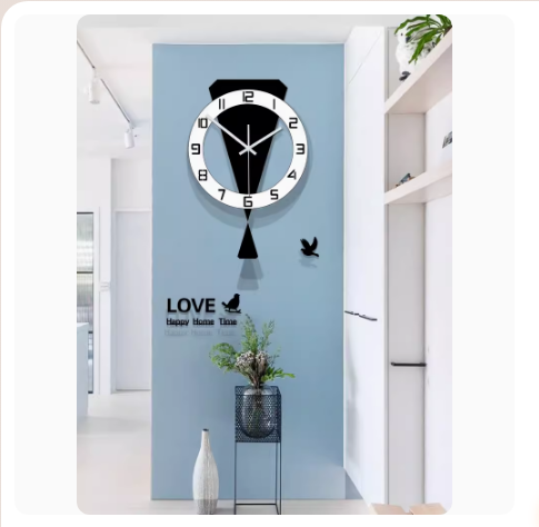 Hot push wall clock (38X58 cm) 20 inches or more